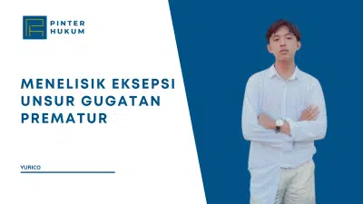 Gugatan Prematur