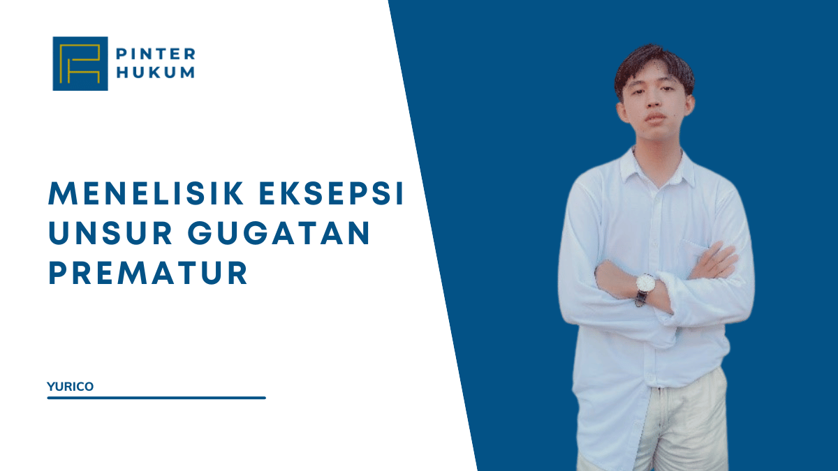 Gugatan Prematur