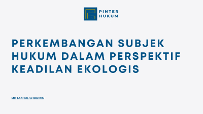Subjek Hukum