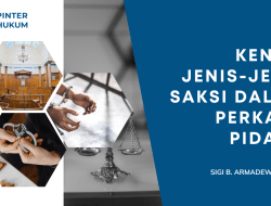 Kenali Jenis-jenis Saksi dalam Perkara Pidana