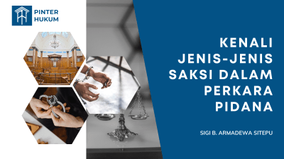 Kenali Jenis-jenis Saksi dalam Perkara Pidana