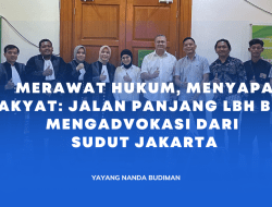 Merawat Hukum, Menyapa Rakyat: Jalan Panjang LBH BINA Mengadvokasi dari  Sudut Jakarta