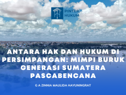 Antara Hak dan Hukum di Persimpangan: Mimpi Buruk Generasi Sumatera Pascabencana