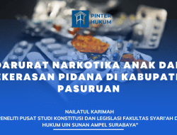 Potret Darurat Narkotika Anak dan Kekerasan Pidana di Kabupaten Pasuruan