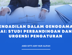 Pengadilan dalam Genggaman AI: Studi Perbandingan dan Urgensi Pengaturan 