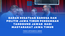 Badan Kesatuan Bangsa dan Politik (Bakesbangpol) Jawa Timur Pengemban Tanggung Jawab  Bagi Masyarakat Jawa Timur