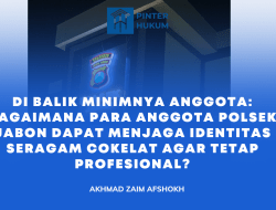 Di Balik Minimnya Anggota: Bagaimana Para Anggota Polsek Jabon Dapat Menjaga Identitas Seragam Cokelat Agar Tetap Profesional?