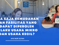 Apa Saja Kemudahan dan Fasilitas yang Dapat Diperoleh Pelaku Usaha Mikro dan Usaha Kecil?